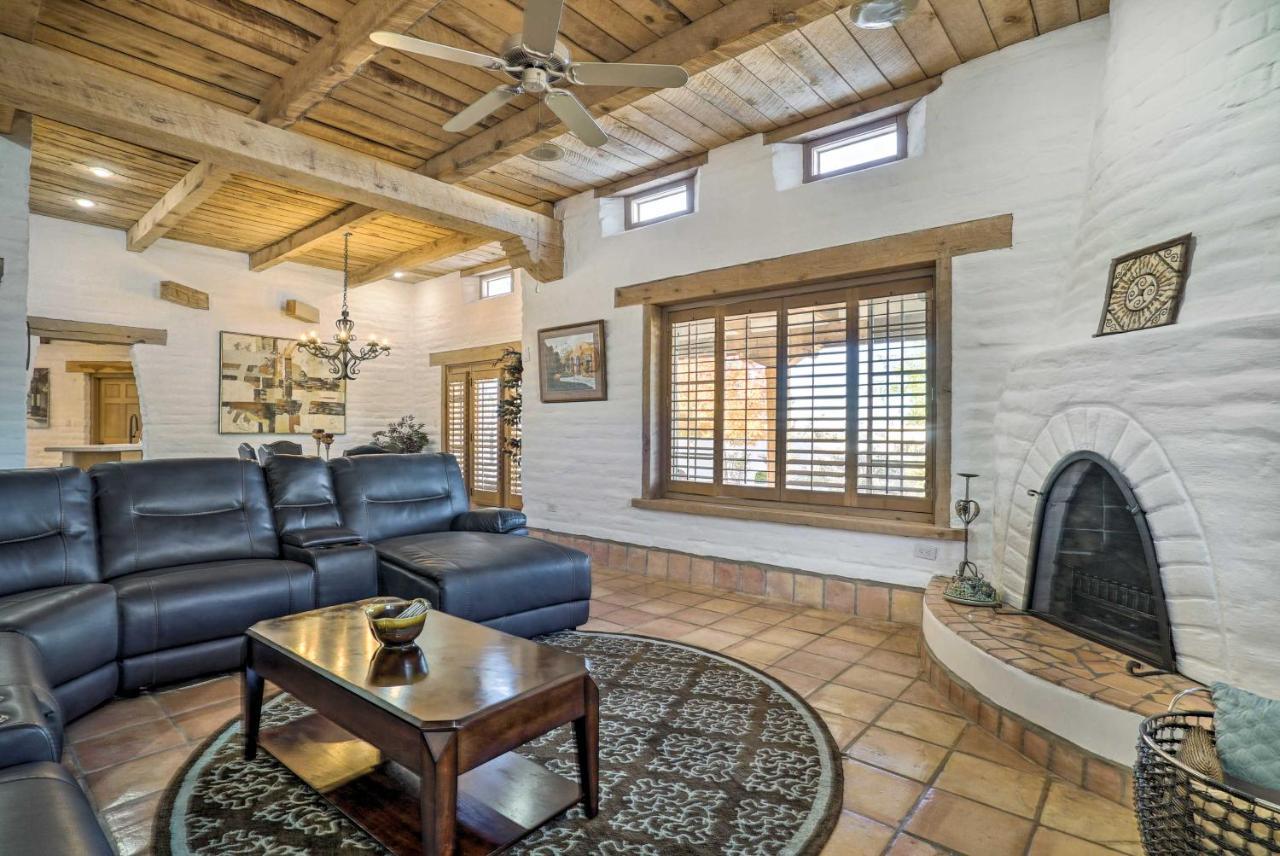 Las Cruces Home La Casa Blanca With Courtyard Exterior foto