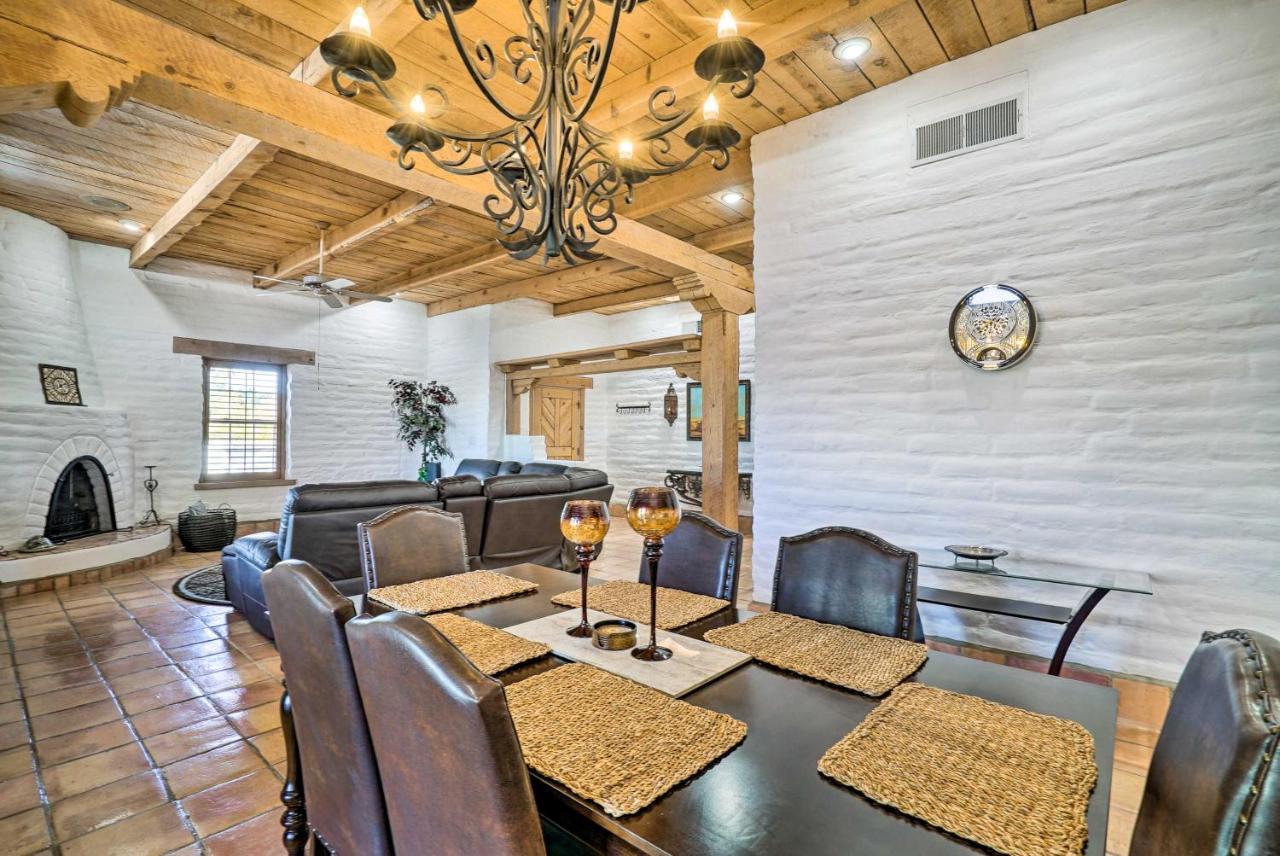 Las Cruces Home La Casa Blanca With Courtyard Exterior foto